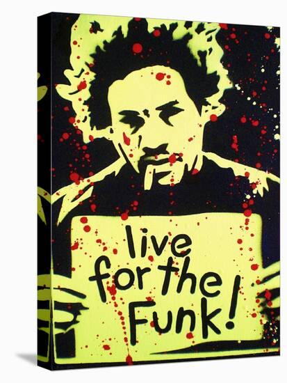 Live for the Funk-Abstract Graffiti-Stretched Canvas