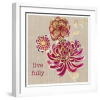 Live Fully-Bella Dos Santos-Framed Art Print