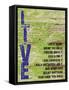 Live Grunge PF-Diane Stimson-Framed Stretched Canvas