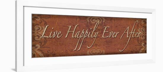 Live Happily Ever after - Mini-Todd Williams-Framed Photographic Print