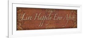 Live Happily Ever after - Mini-Todd Williams-Framed Photographic Print