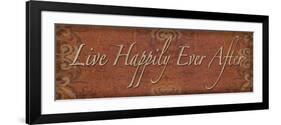 Live Happily Ever after - Mini-Todd Williams-Framed Photographic Print