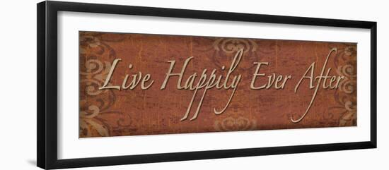 Live Happily Ever after - Mini-Todd Williams-Framed Photographic Print