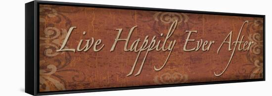 Live Happily Ever after - Mini-Todd Williams-Framed Stretched Canvas