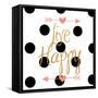 Live Happy-Sd Graphics Studio-Framed Stretched Canvas