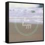 Live Happy-Lisa Hill Saghini-Framed Stretched Canvas