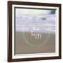 Live Happy-Lisa Hill Saghini-Framed Art Print