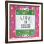 Live in Color-Ashley Sta Teresa-Framed Art Print