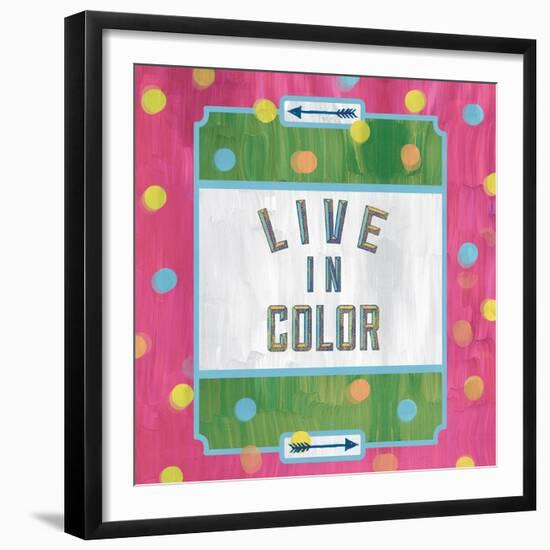 Live in Color-Ashley Sta Teresa-Framed Premium Giclee Print