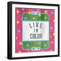 Live in Color-Ashley Sta Teresa-Framed Art Print