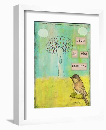 Live in the Moment-Tammy Kushnir-Framed Giclee Print