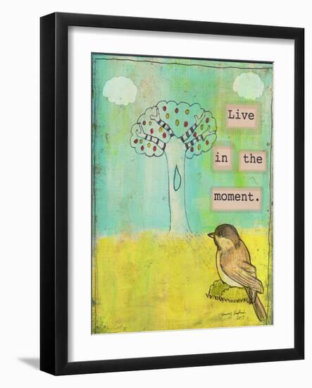 Live in the Moment-Tammy Kushnir-Framed Giclee Print