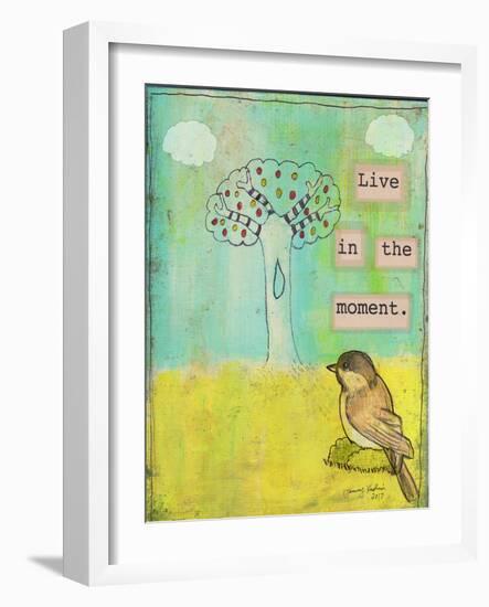 Live in the Moment-Tammy Kushnir-Framed Giclee Print