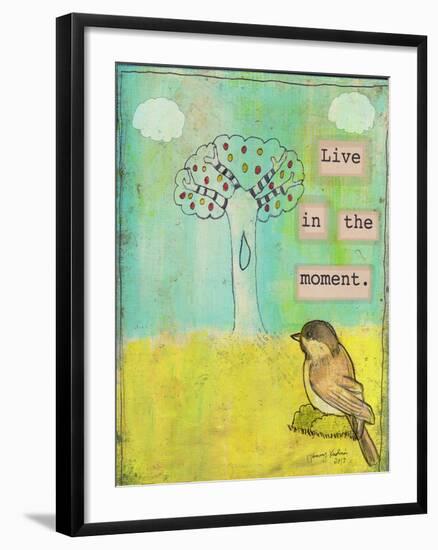 Live in the Moment-Tammy Kushnir-Framed Giclee Print