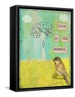 Live in the Moment-Tammy Kushnir-Framed Stretched Canvas