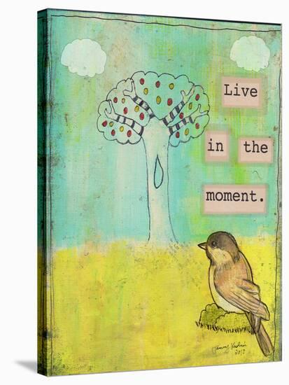 Live in the Moment-Tammy Kushnir-Stretched Canvas