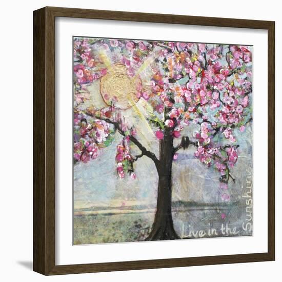 Live in the Sunshine-Blenda Tyvoll-Framed Art Print