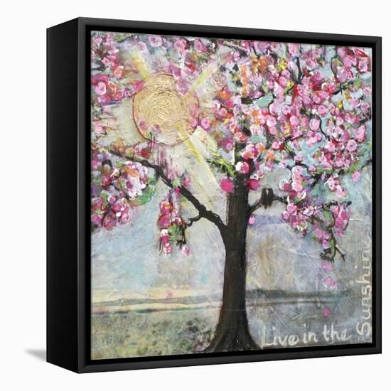 Live in the Sunshine-Blenda Tyvoll-Framed Stretched Canvas