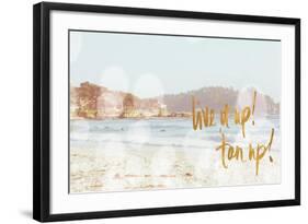 Live it Up, Tan Up-Emily Navas-Framed Art Print