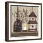 Live Laugh Love Birdhouse-Linda Spivey-Framed Art Print