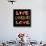 Live Laugh Love II-Irena Orlov-Stretched Canvas displayed on a wall