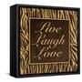 Live, Laugh, Love II-Todd Williams-Framed Stretched Canvas