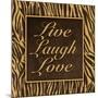 Live, Laugh, Love II-Todd Williams-Mounted Art Print