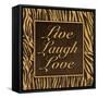 Live, Laugh, Love II-Todd Williams-Framed Stretched Canvas