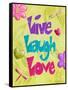 Live Laugh Love-Diane Stimson-Framed Stretched Canvas