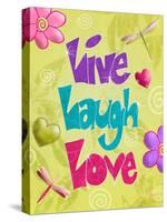 Live Laugh Love-Diane Stimson-Stretched Canvas