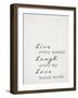 Live Laugh Love-Adebowale-Framed Art Print