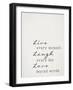 Live Laugh Love-Adebowale-Framed Art Print