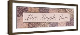 Live, Laugh, Love-Todd Williams-Framed Photographic Print