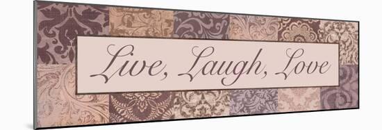 Live, Laugh, Love-Todd Williams-Mounted Photographic Print