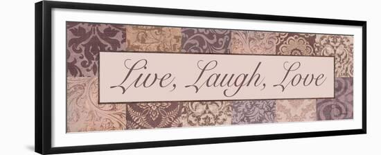 Live, Laugh, Love-Todd Williams-Framed Premium Photographic Print