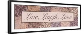 Live, Laugh, Love-Todd Williams-Framed Premium Photographic Print