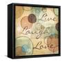 Live Laugh Love-N Harbick-Framed Stretched Canvas