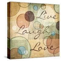 Live Laugh Love-N Harbick-Stretched Canvas