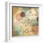 Live Laugh Love-N Harbick-Framed Art Print