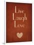 Live Laugh Love-null-Framed Art Print