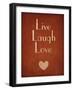 Live Laugh Love-null-Framed Premium Giclee Print