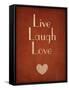 Live Laugh Love-null-Framed Stretched Canvas