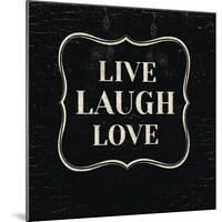 Live Laugh Love-Lula Bijoux-Mounted Art Print