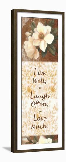 Live, Laugh, Love-Unknown Chiu-Framed Premium Giclee Print