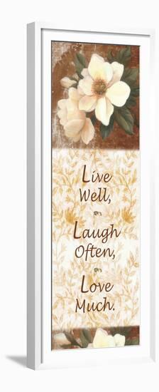 Live, Laugh, Love-Unknown Chiu-Framed Premium Giclee Print