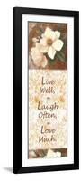 Live, Laugh, Love-Unknown Chiu-Framed Art Print