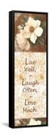 Live, Laugh, Love-Unknown Chiu-Framed Stretched Canvas