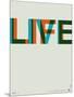 Live Life Poster 2-NaxArt-Mounted Premium Giclee Print