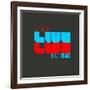 Live Life Poster-NaxArt-Framed Premium Giclee Print