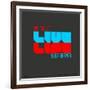 Live Life Poster-NaxArt-Framed Premium Giclee Print